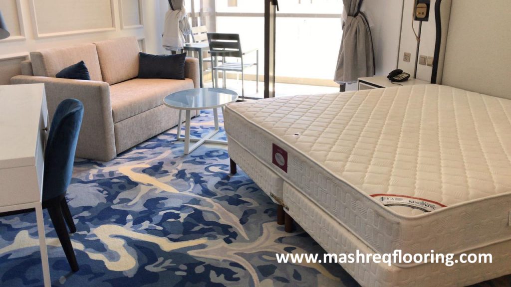 Axminster carpet in sofitel hotel jbr dubai